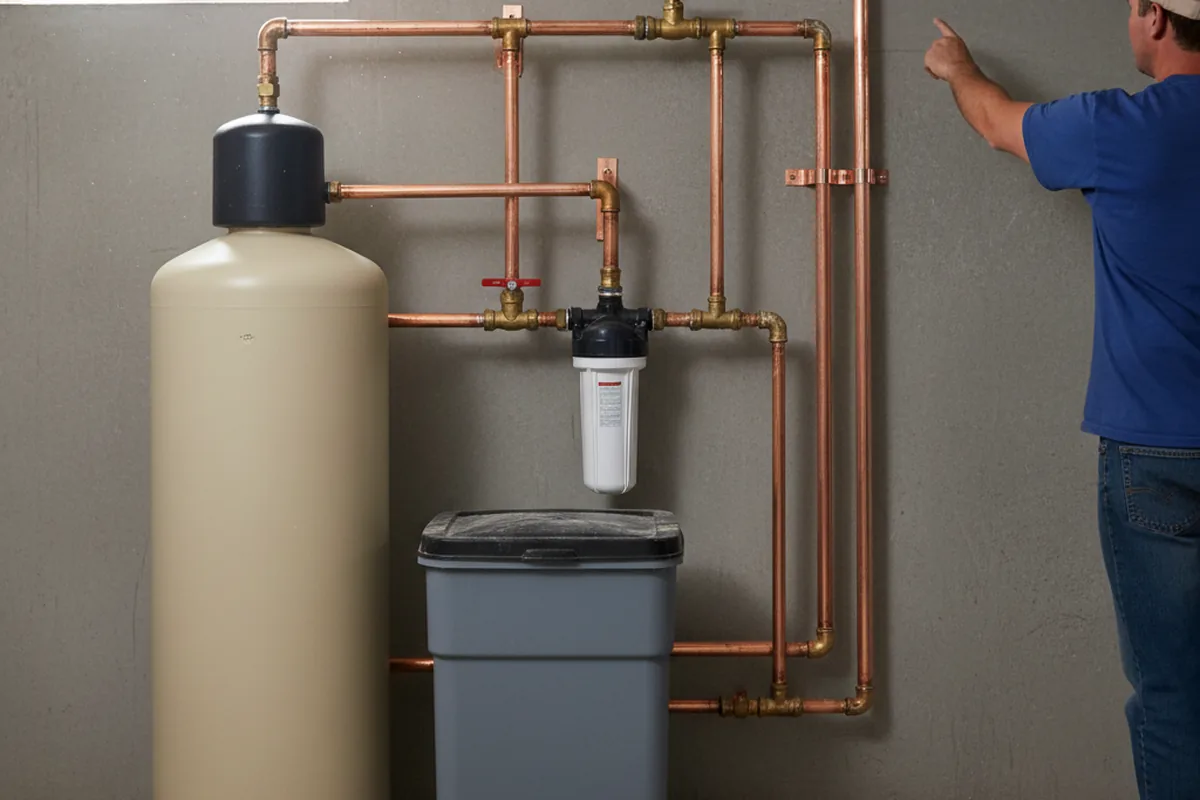 Whole-house water treatment system installed in Cranbury